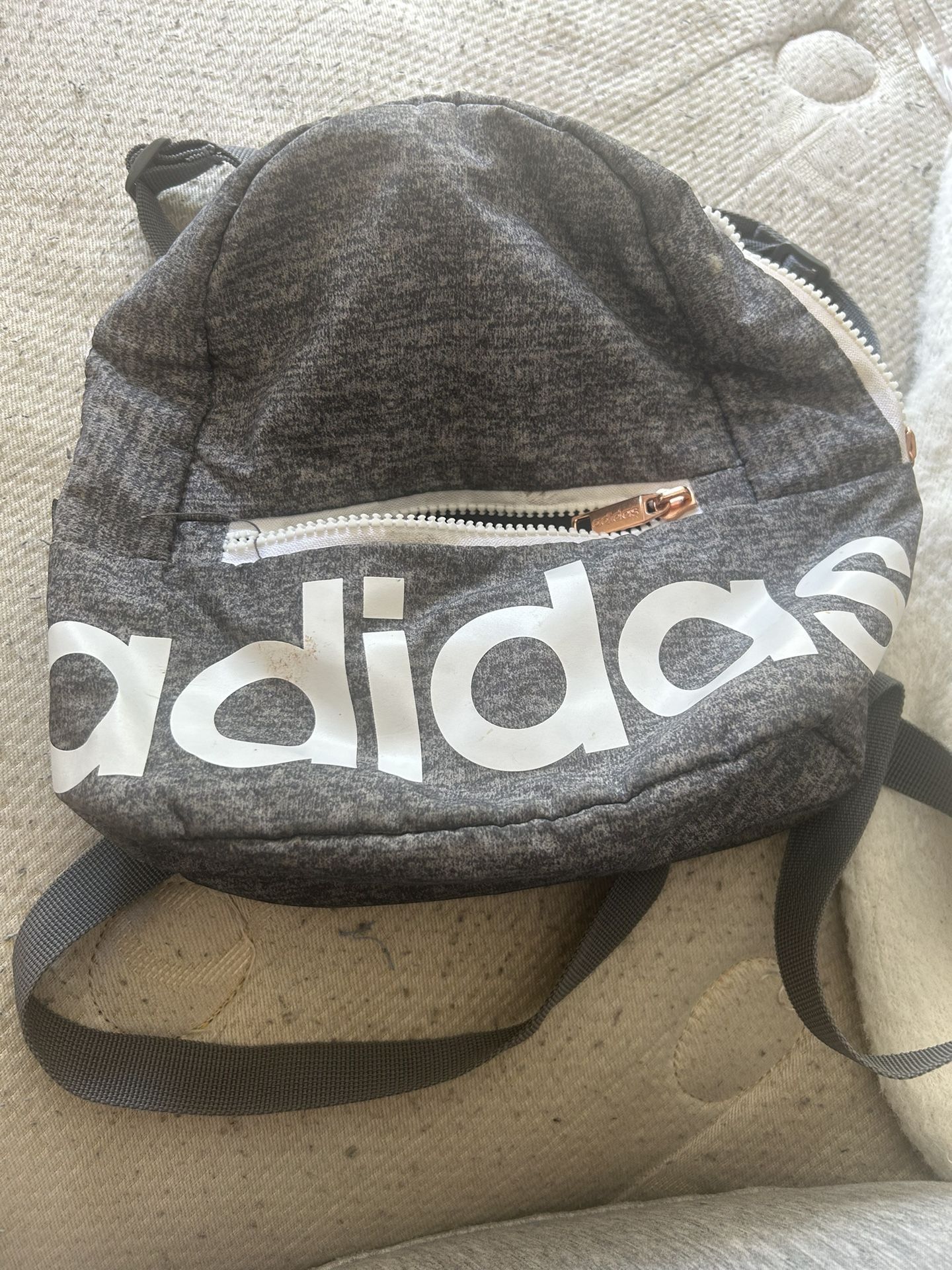 Grey Adidas Backpack