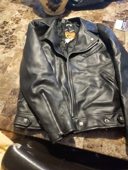 Vintage leather jacket from the late 60's
