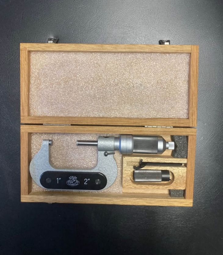 Vintage 1-2” Etalon Micrometer