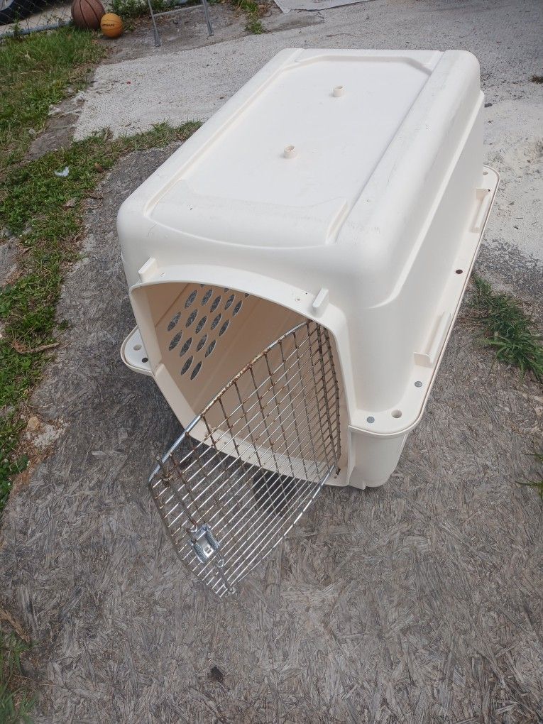 Large Plastic Pet Carrier