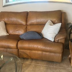 Leather Couch Reclining