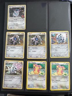 Pokémon TCG Card Lot – Purugly, Aron, Audino