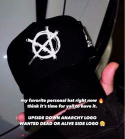 KTH KTHLA Kill The Hype Anarchy SnapBack Hat, Wanted DOA, 2024 Release, NEW 🔥