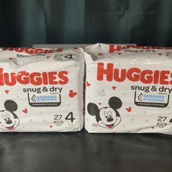 Huggies size 4