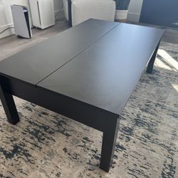 Coffee table with storage