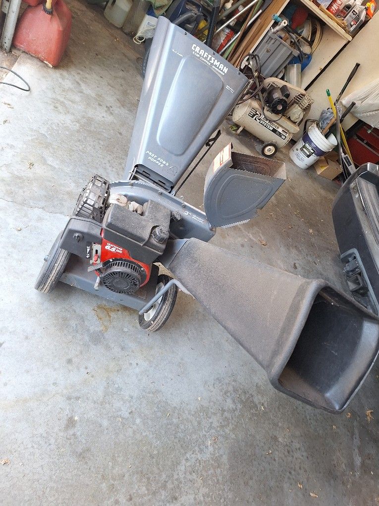 Craftsman 6.5 HP Chipper/Shredder-$300.00