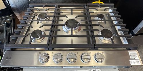 LG 30inch gas cooktop