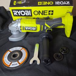 RYOBI ONE+ 18V Cordless 4-1/2 in. Angle Grinder (Tool Only)