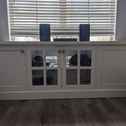 City Furniture Newport White 76" Tv Stand