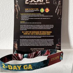 ESCAPE Festival 2 Day Ticket