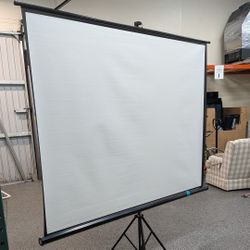 Tripod Projector Screen 80 X 59. City Of Orange 🍊. Only $25