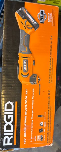RIDGID 18V OSCILLATING MULTI-TOOL KIT BRAND NEW IN THE BOX
