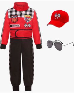 Toddler race suit Halloween costume 3/4T