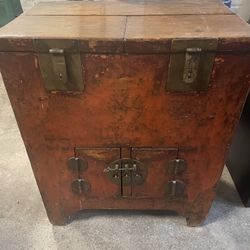 Vintage Chinese Dowry Cabinet
