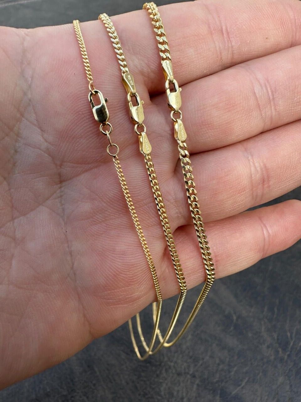 *MUST READ DESCRIPTION* Solid 10kt Yellow Gold Micro Cuban (1.5mm-3mm)