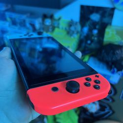 Nintendo Switch With Super Smash Bros Game