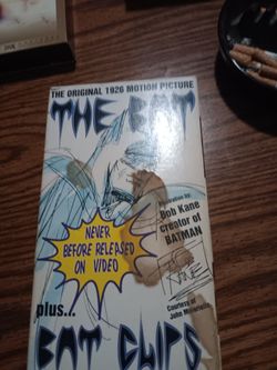 Batman vhs tape 2 set