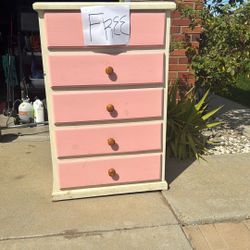 Pink Dresser 