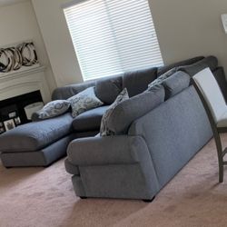 Gray Sectional Couch