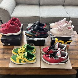 Jordan’s Nikes Adidas Size 8.5-9.5