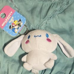 Sanrio Cinnamoroll plush keychain * bag charm
