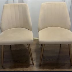Channel Back Leilani Dining Chairs Set of 2
