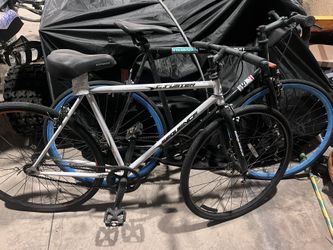 bikes for sale and punching bag