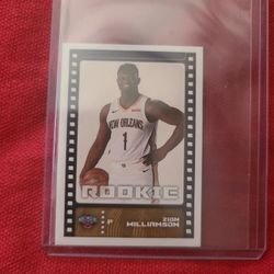 Zion Williamson Sticker Rookie Card 