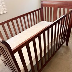 Crib And Mattress 