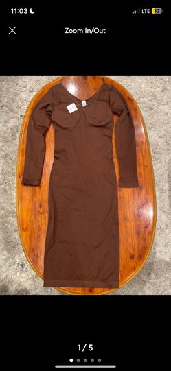 NWOT Princess Poly Brown Dress