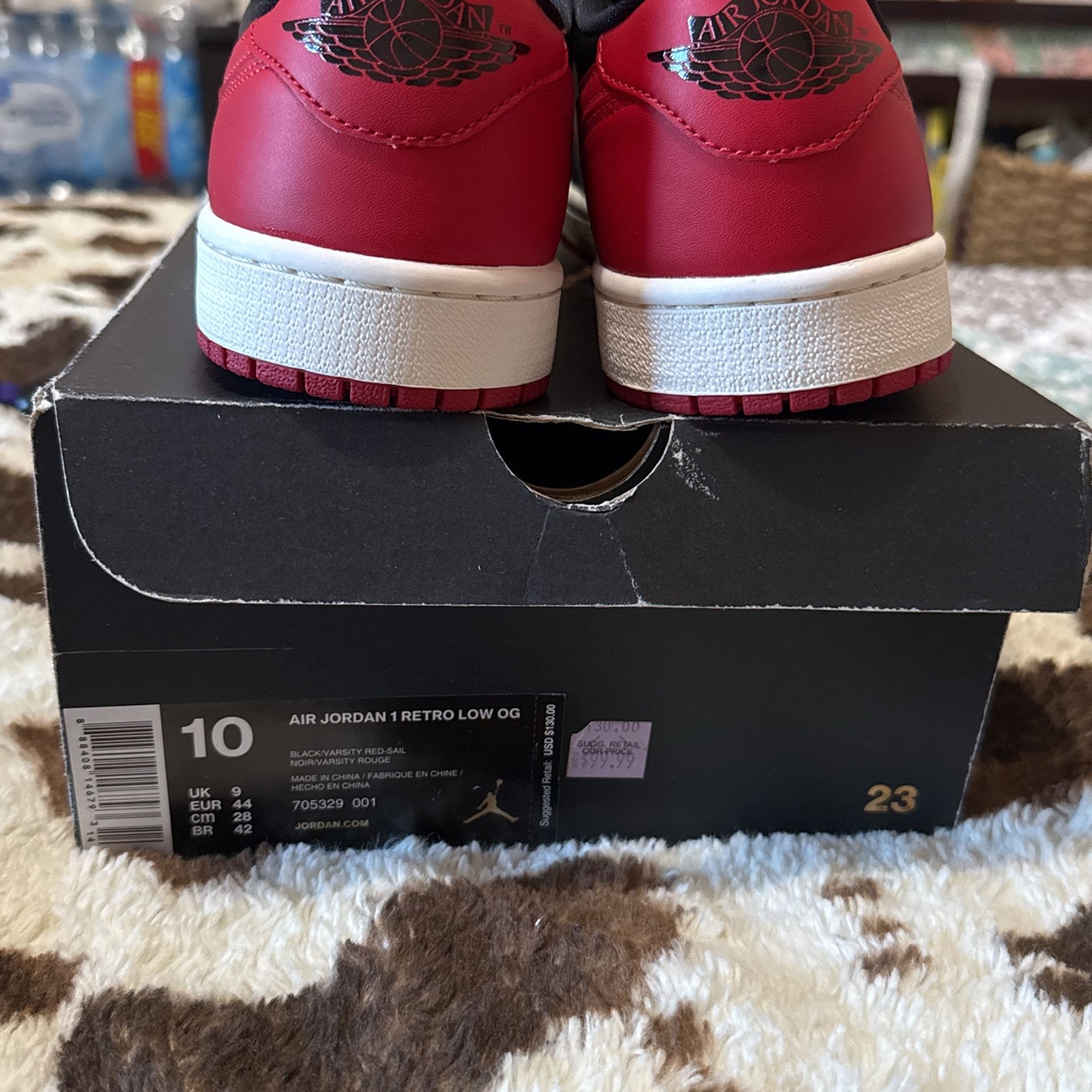 2015/16 Jordan Low OG Bred