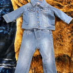 Baby H&M and Cat & Jack Jean set