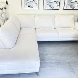 White Sectional Brand New From City Furniture 