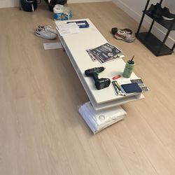 White coffee table
