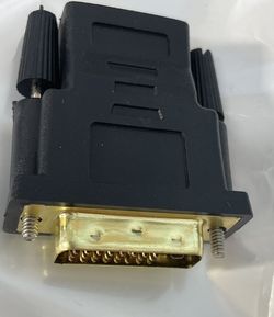 PC Accessories DVI-D Male To HDMI Female Adapter Connectors 24+1 Pin Monitor Display Adapters 