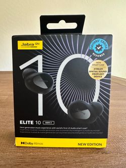Unopened Jabra Elite 10 Gen 2 Earbuds