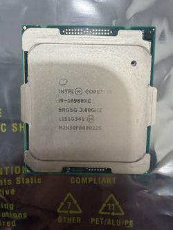 Intel Core I9-10980XE 3.0-4.6GHz 18cores 36thr LGA 2066 165W CPU
