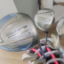 Women's Cobra Golf Club Set with Bag - Right Handed"