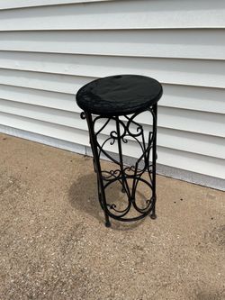 Metal Plant Stand 27”x12”
