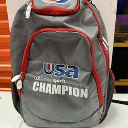 USA Cheerleading National Champion Backpack | United Spirit | Anaheim California