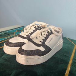 Calvin Klein platform shoes woman size 9 used