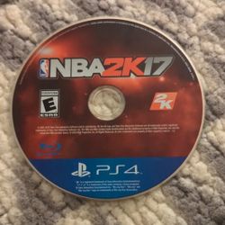 NBA 2K17 Game Disc (PS4)