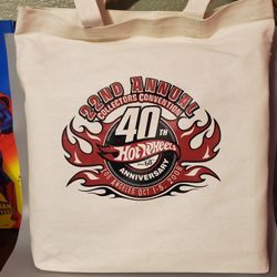 Hot Wheels Convention Tote Bag / Hat and More Lot