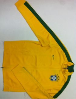 Nike Brasil track soccer jacket