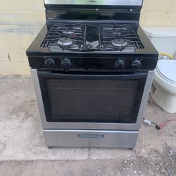 Amana Stainless Steel Natural Gas Stove For Sale $250 Or Best Offer