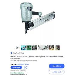 Metabo  Hpt  Nail Gun 