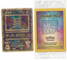 Sealed Ancient Mew Pokémon Promo Card