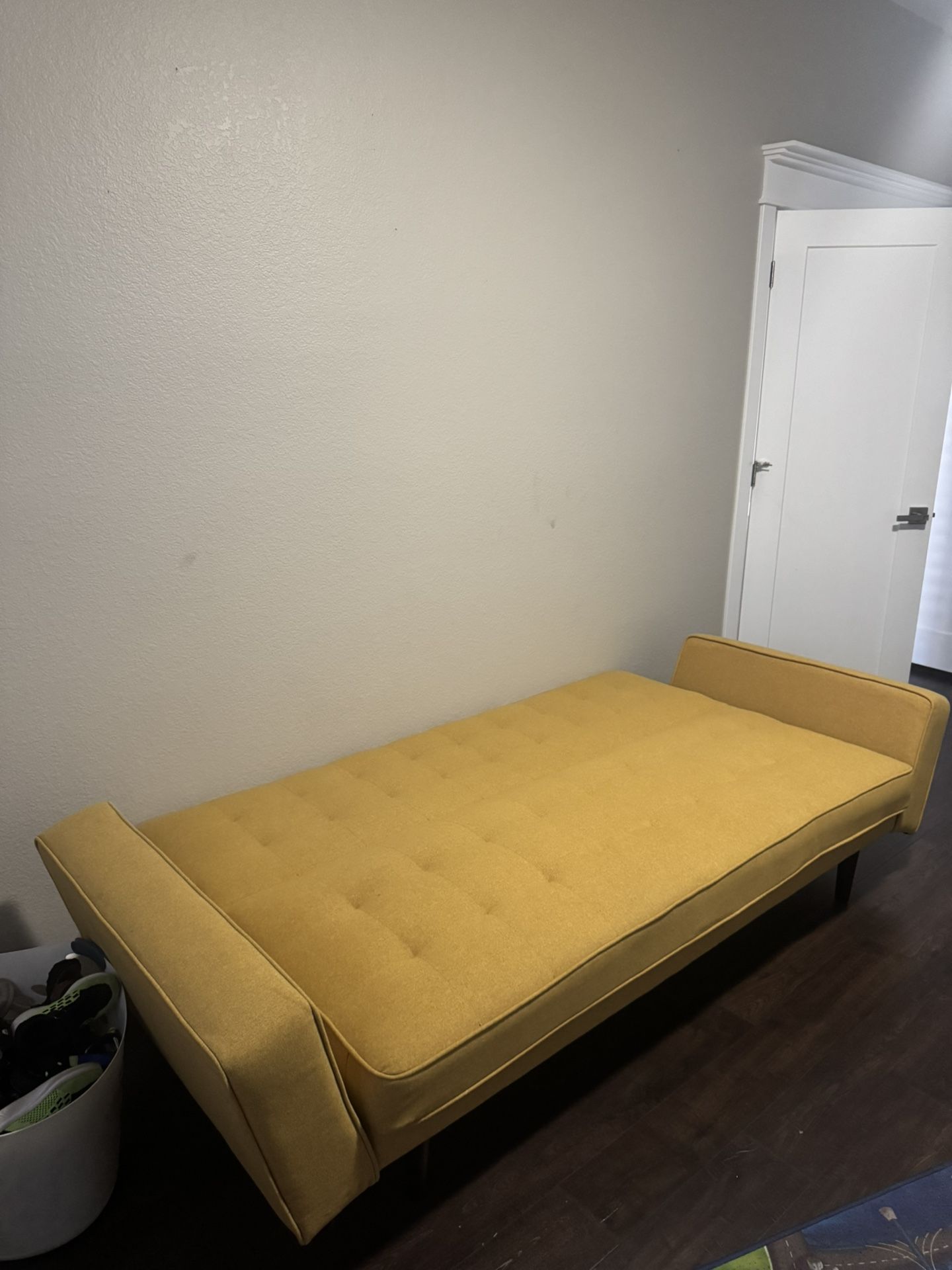 Yellow Mustard Futon