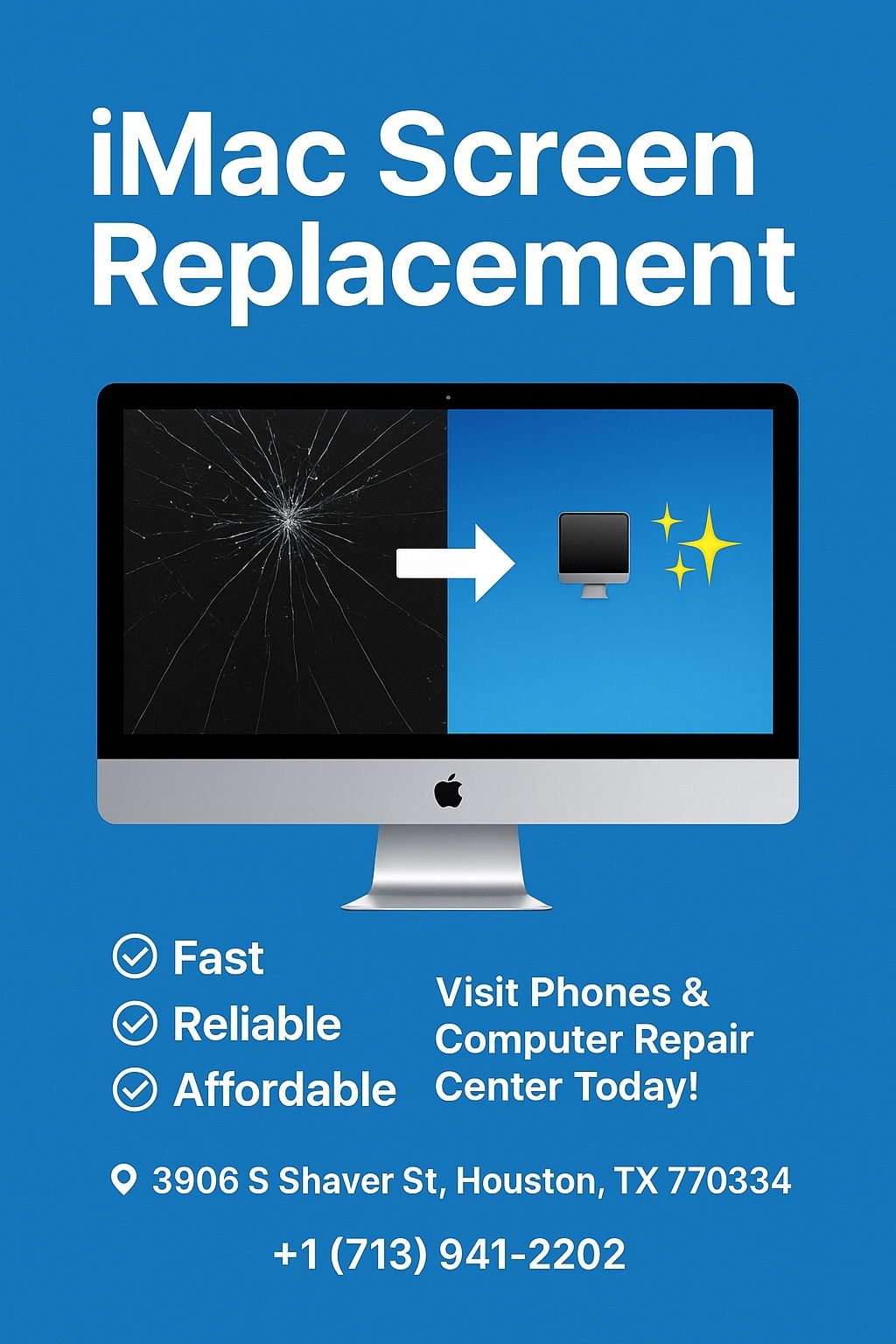 iMac Screen Replacement & Repair 🖥️🔧