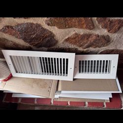 Refrigerated air vent registers